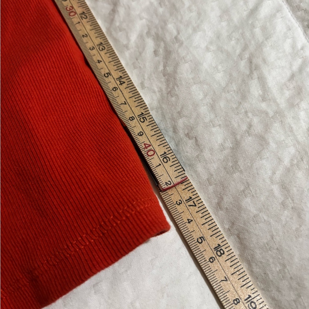 Brave Soul London Ruffle Shoulder Fiesta Red Tank Top Small - Picture 7 of 7